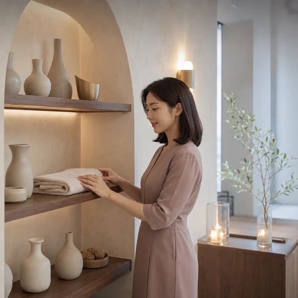 웰니스 라비앙테라스 테라피 안내 이미지